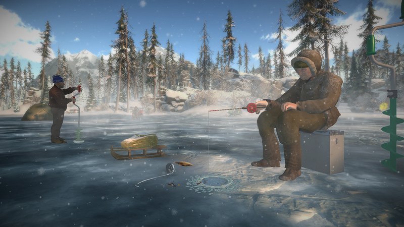 Ice fishing game online in United Kigdom